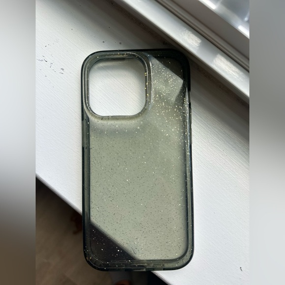 Velvet Caviar Glitter Phone Case - Black and Gold - Picture 1 of 1